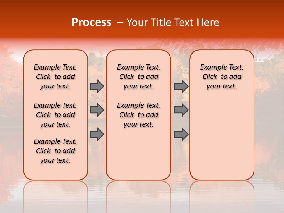 Reflection View Rural PowerPoint Template