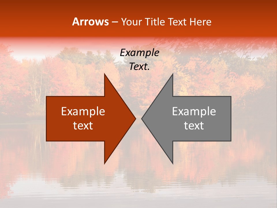 Reflection View Rural PowerPoint Template