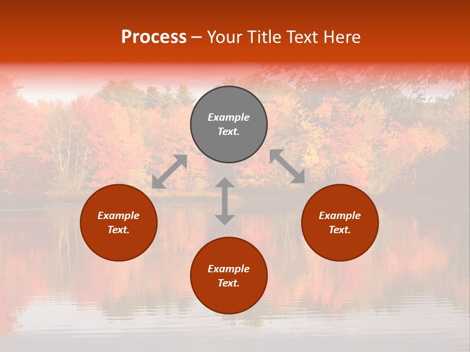 Reflection View Rural PowerPoint Template