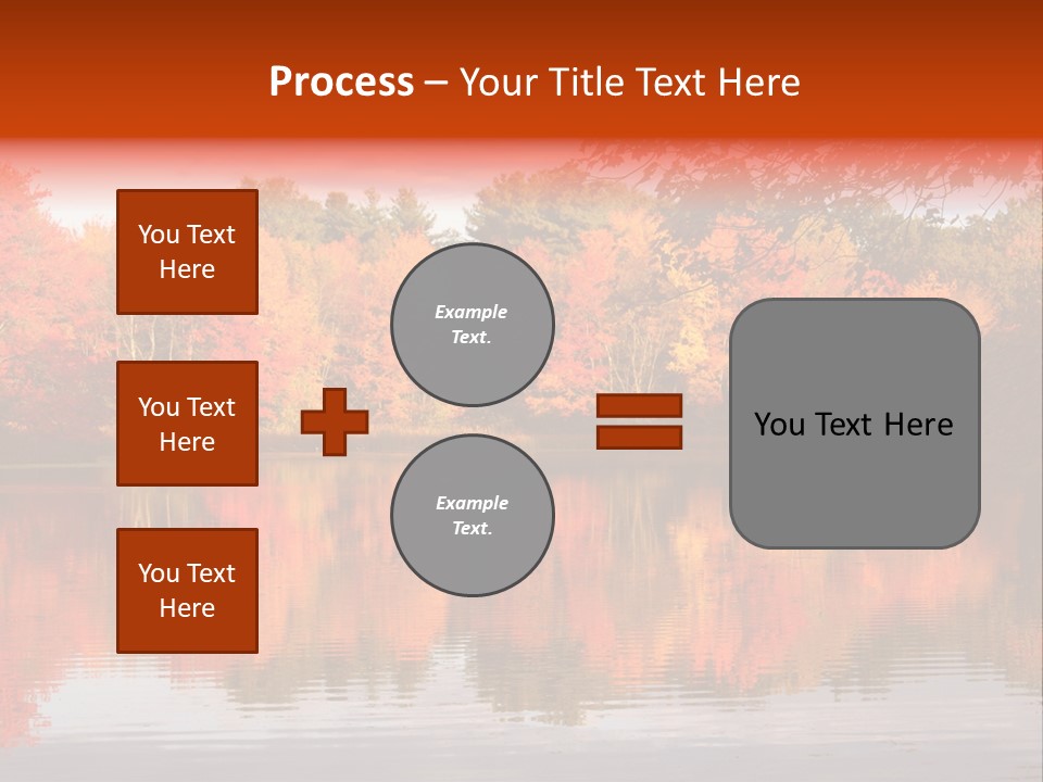 Reflection View Rural PowerPoint Template