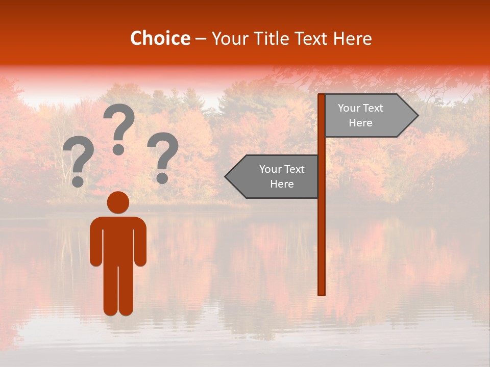 Reflection View Rural PowerPoint Template