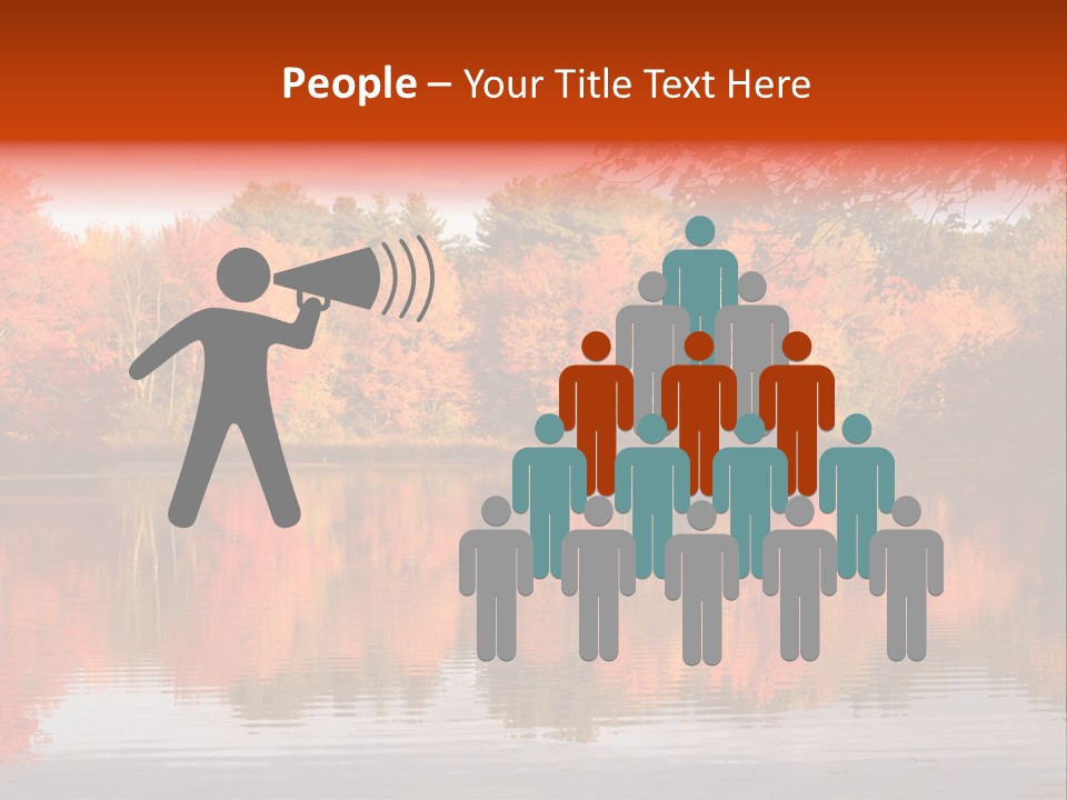 Reflection View Rural PowerPoint Template