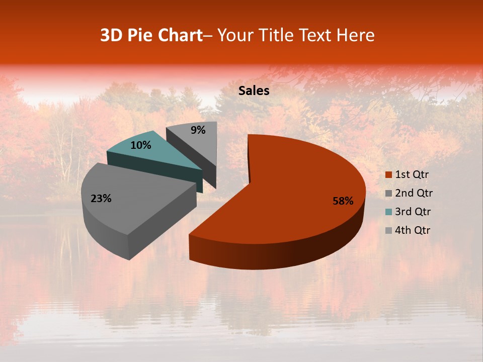 Reflection View Rural PowerPoint Template