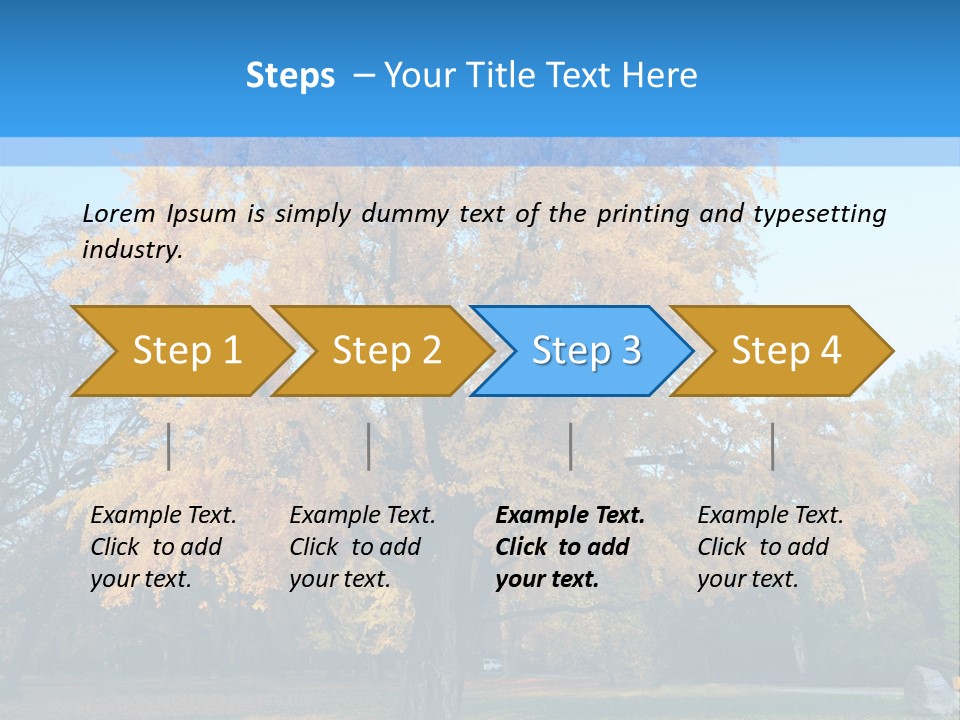 Day Grass Plant PowerPoint Template