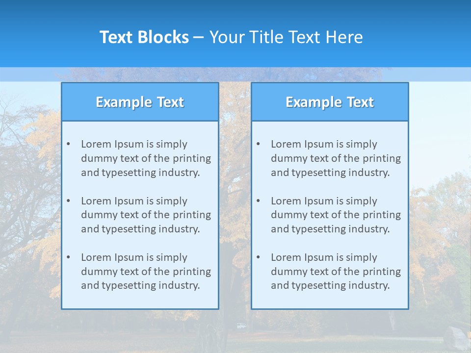Day Grass Plant PowerPoint Template