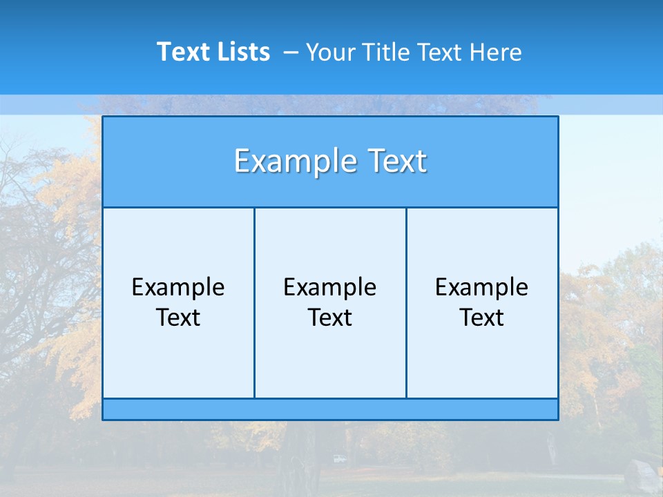 Day Grass Plant PowerPoint Template