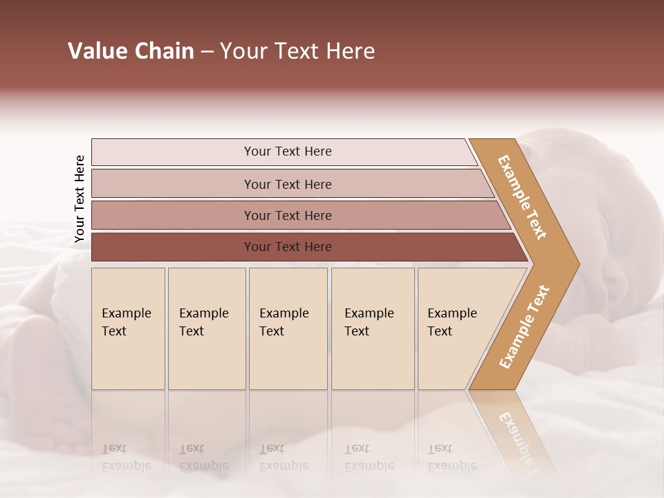 Diaper Portrait Youth PowerPoint Template
