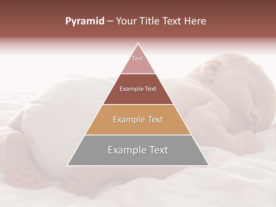 Diaper Portrait Youth PowerPoint Template