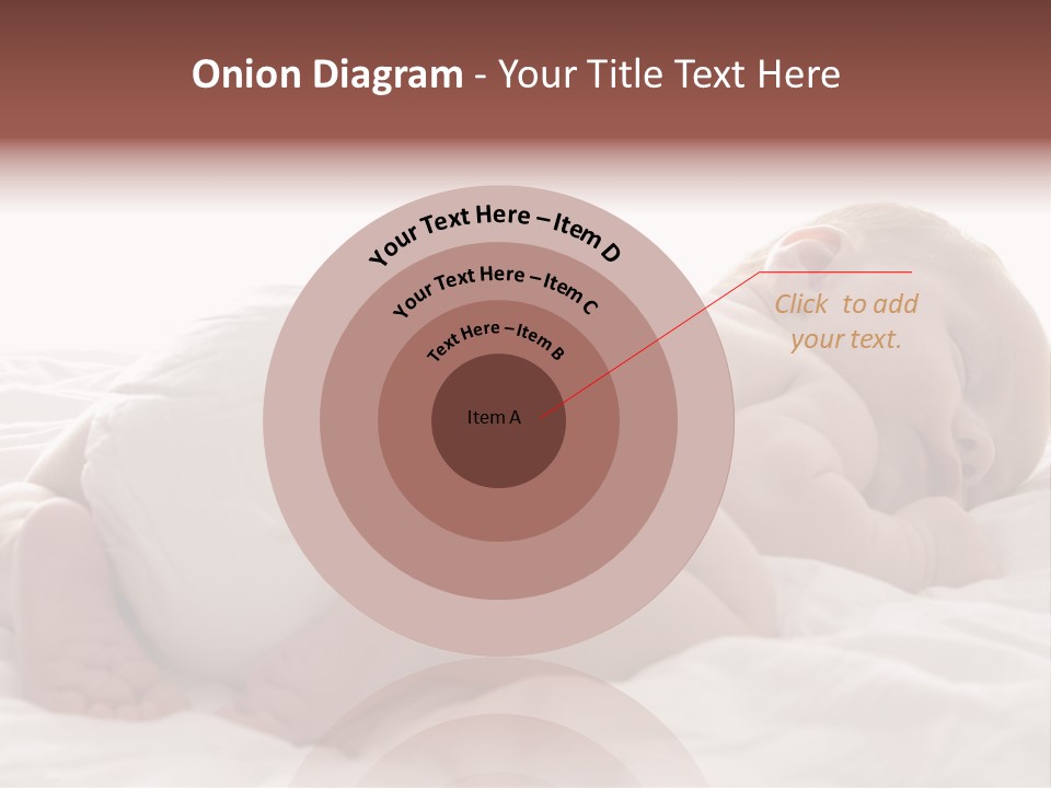 Diaper Portrait Youth PowerPoint Template