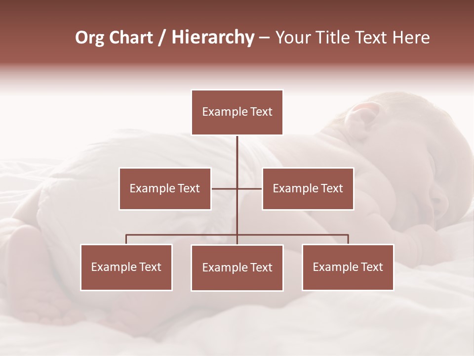 Diaper Portrait Youth PowerPoint Template