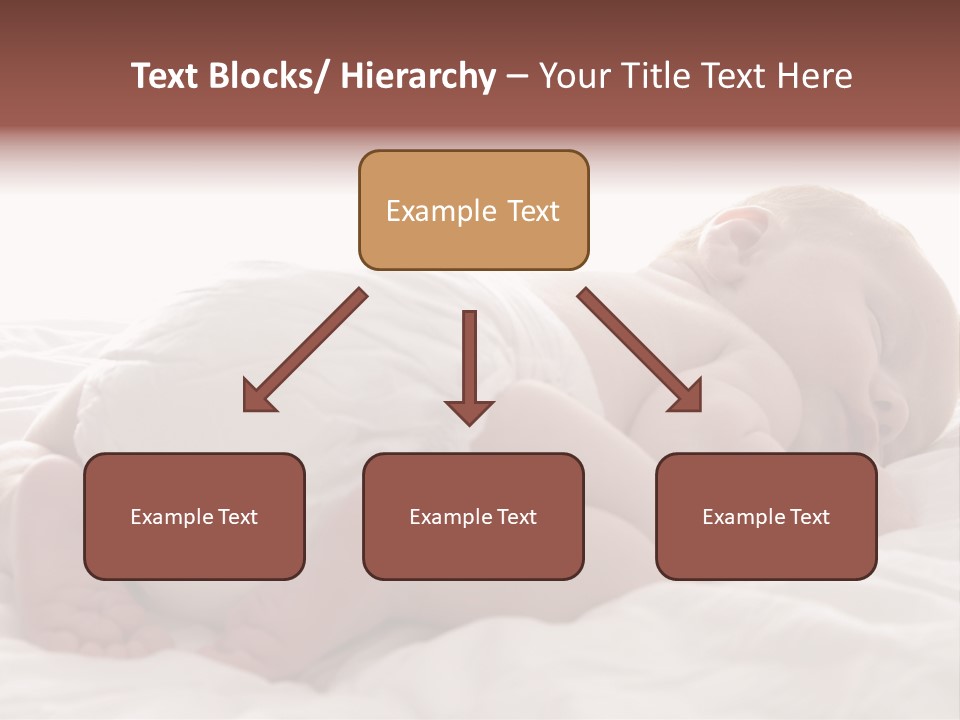 Diaper Portrait Youth PowerPoint Template