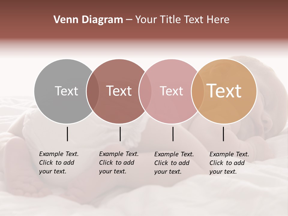 Diaper Portrait Youth PowerPoint Template
