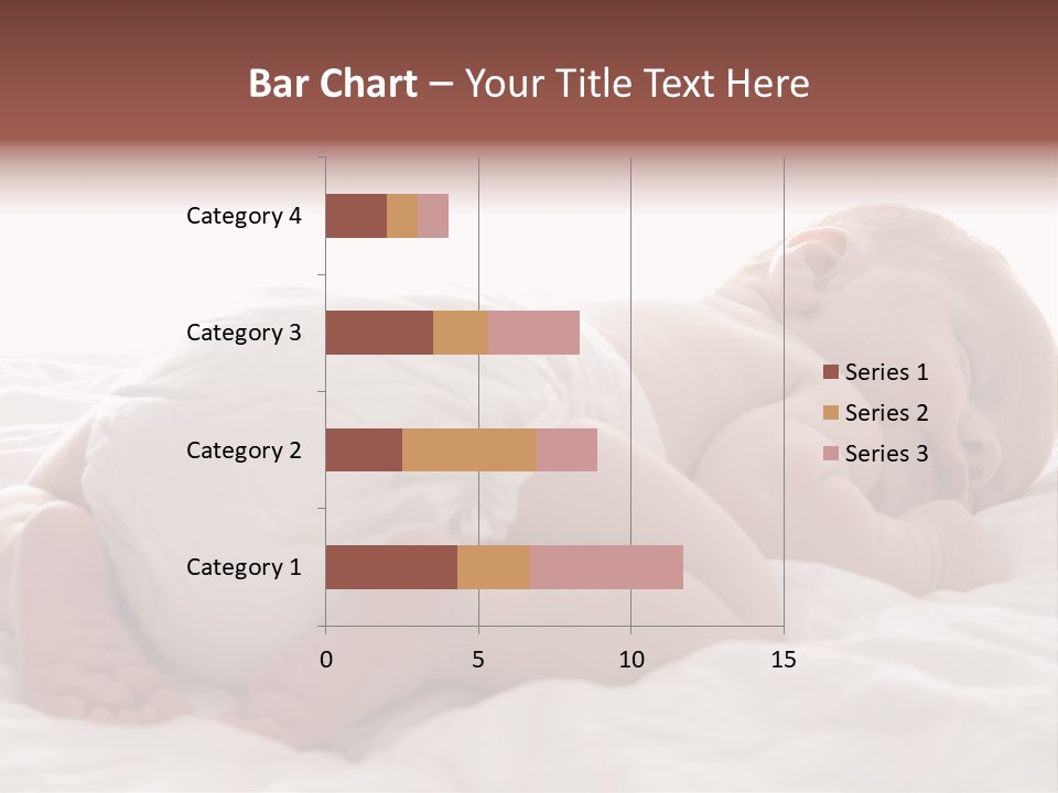 Diaper Portrait Youth PowerPoint Template