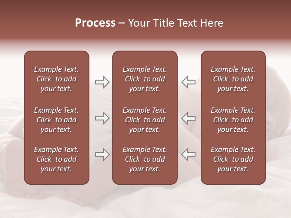 Diaper Portrait Youth PowerPoint Template