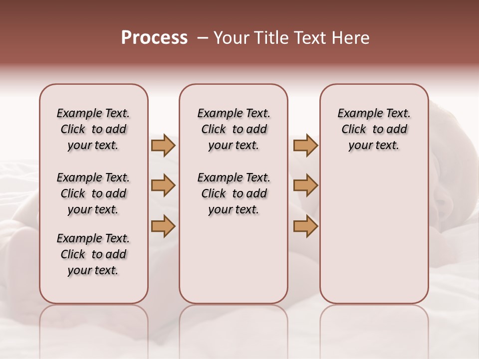 Diaper Portrait Youth PowerPoint Template