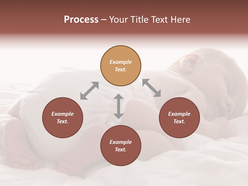 Diaper Portrait Youth PowerPoint Template