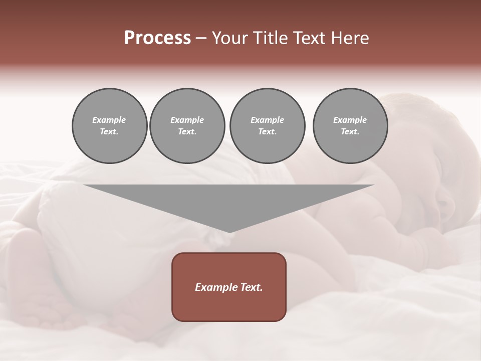 Diaper Portrait Youth PowerPoint Template