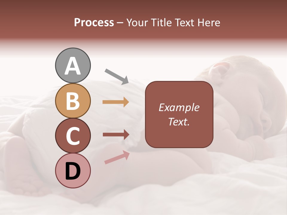Diaper Portrait Youth PowerPoint Template