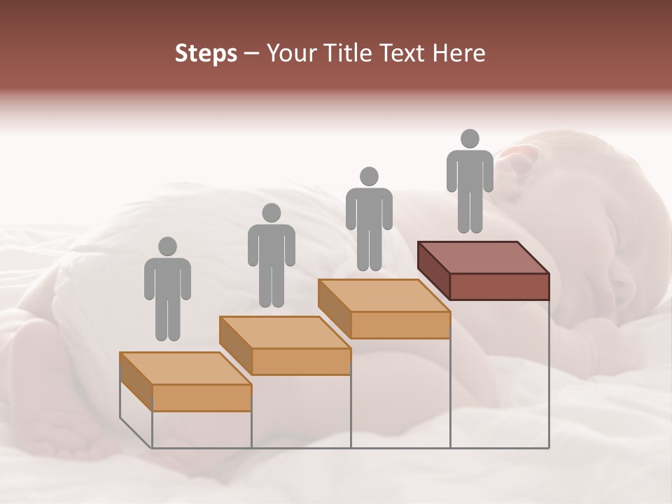 Diaper Portrait Youth PowerPoint Template