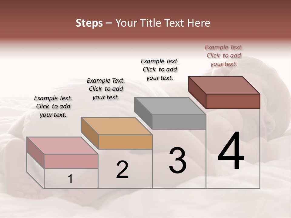 Diaper Portrait Youth PowerPoint Template