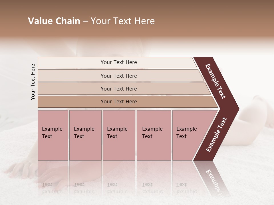 Young Baby Massage PowerPoint Template