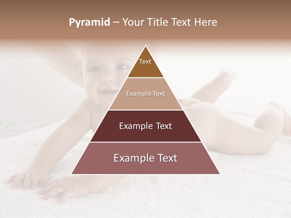 Young Baby Massage PowerPoint Template