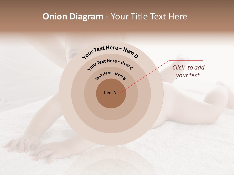 Young Baby Massage PowerPoint Template