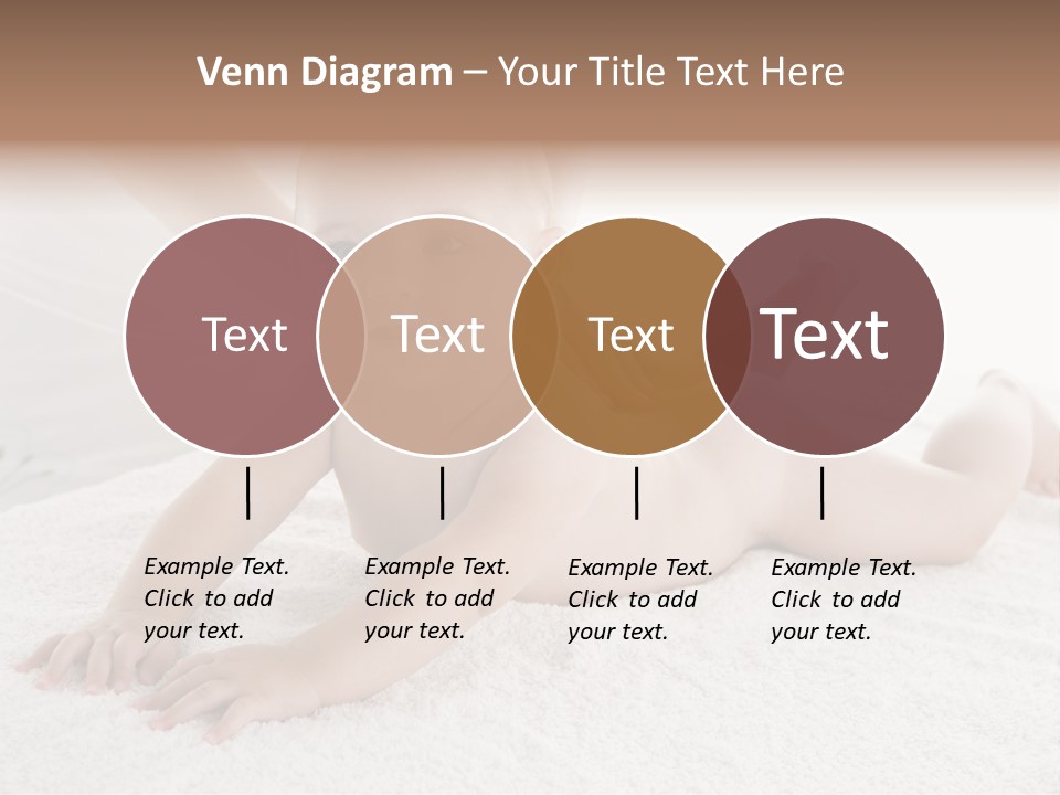 Young Baby Massage PowerPoint Template