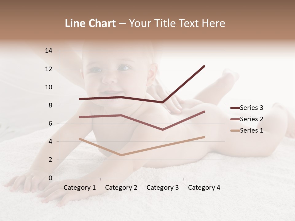Young Baby Massage PowerPoint Template