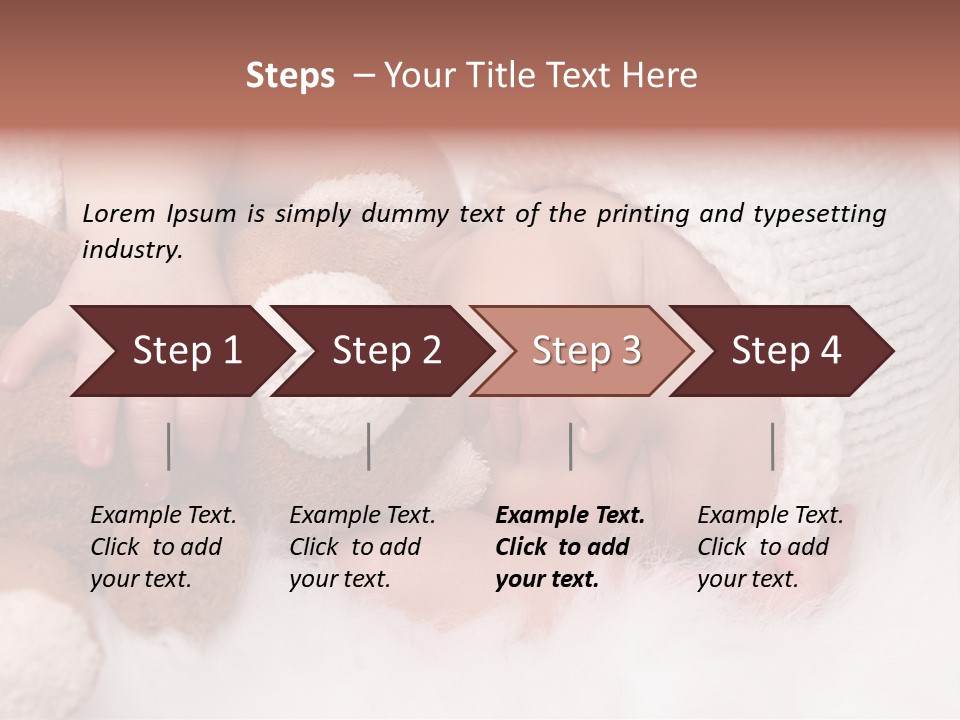 Sleep Asleep Infant PowerPoint Template