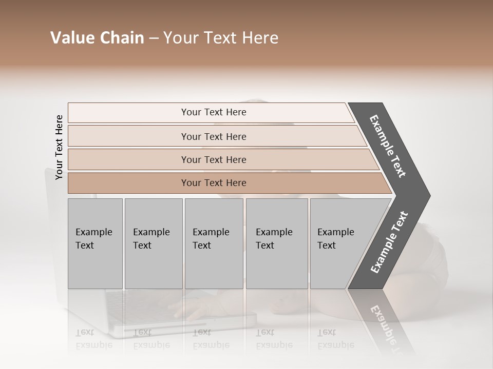 Curious Cute Boy PowerPoint Template