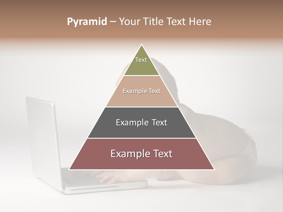 Curious Cute Boy PowerPoint Template