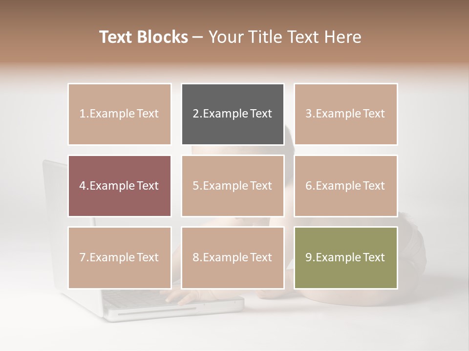 Curious Cute Boy PowerPoint Template