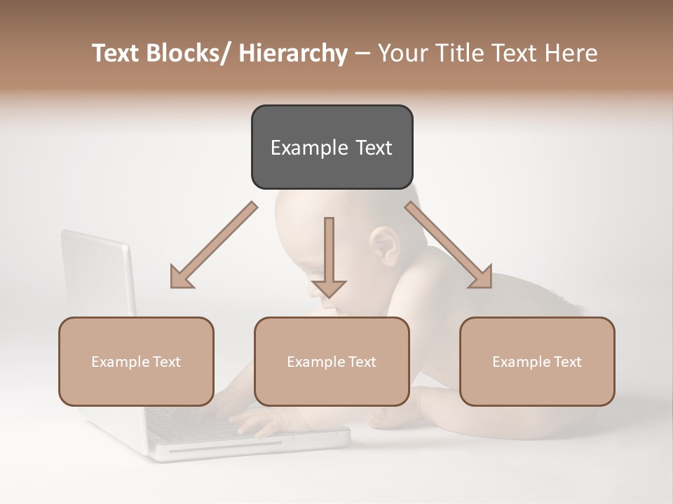 Curious Cute Boy PowerPoint Template