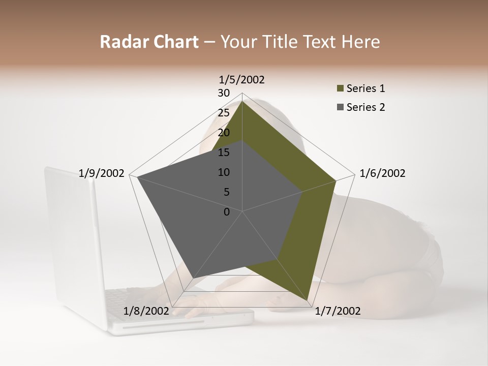 Curious Cute Boy PowerPoint Template