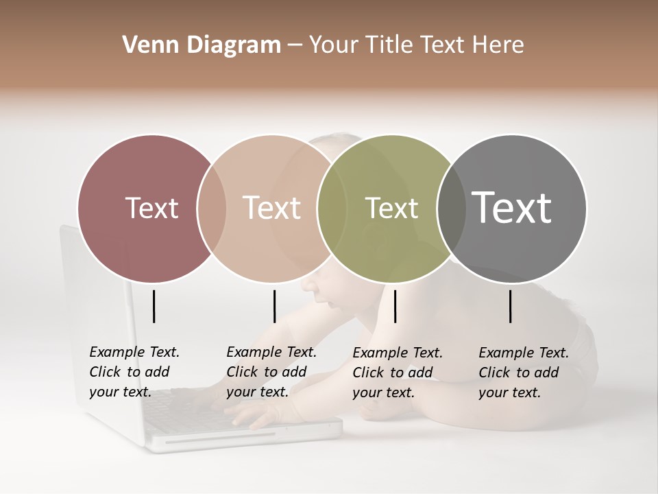 Curious Cute Boy PowerPoint Template