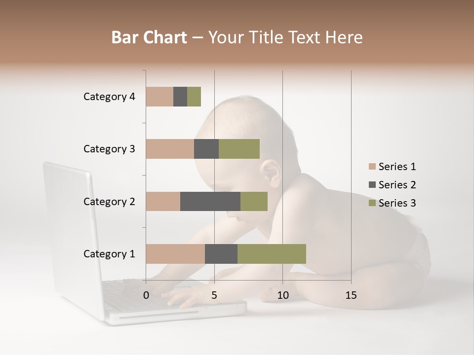 Curious Cute Boy PowerPoint Template