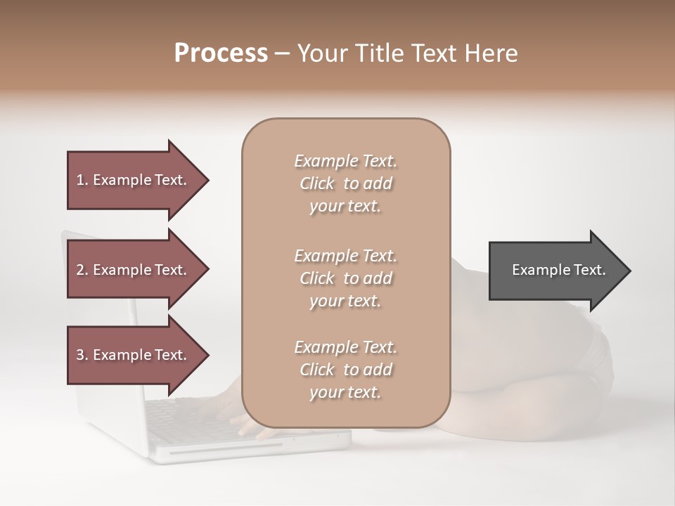 Curious Cute Boy PowerPoint Template