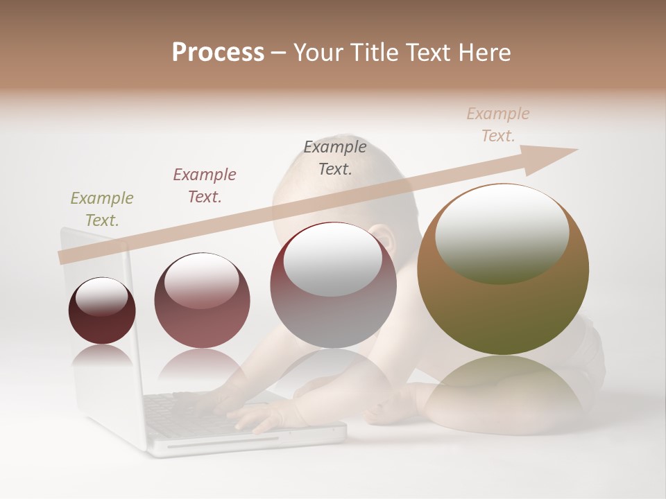 Curious Cute Boy PowerPoint Template