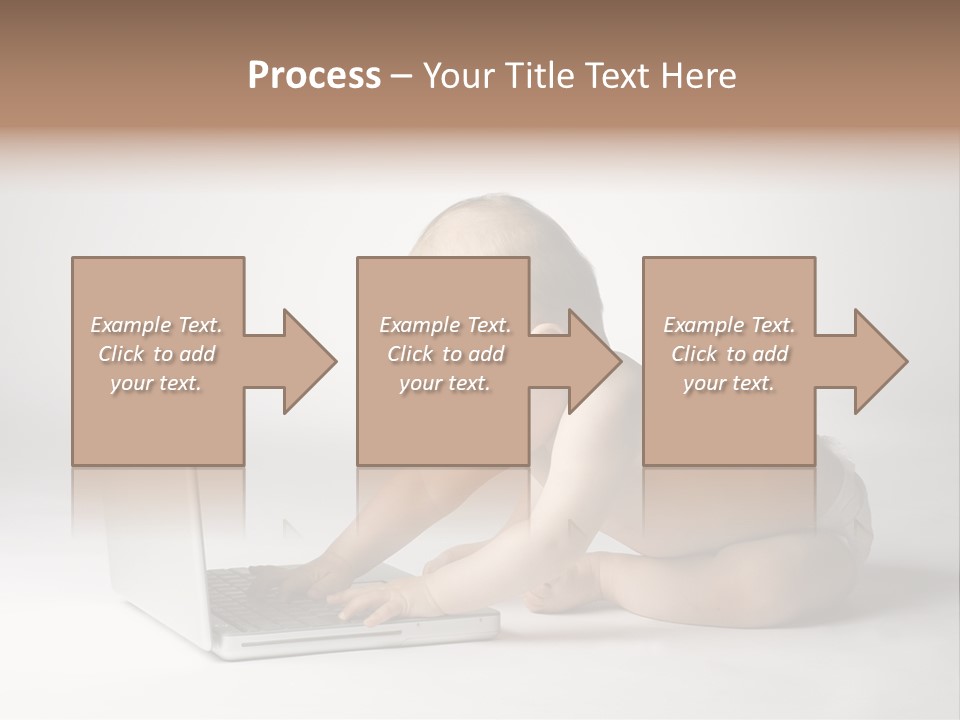 Curious Cute Boy PowerPoint Template
