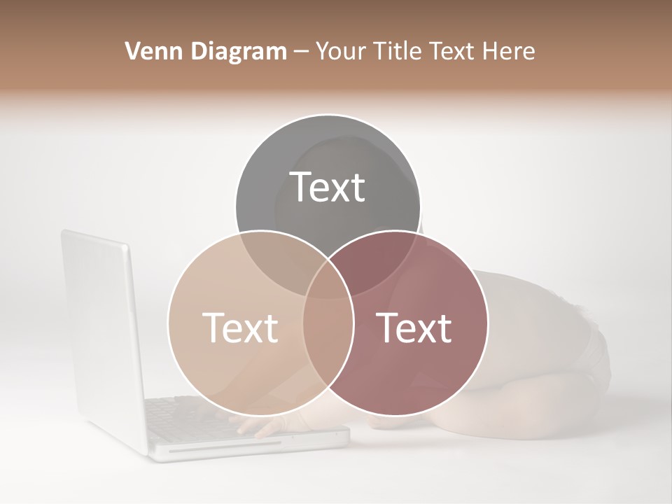 Curious Cute Boy PowerPoint Template