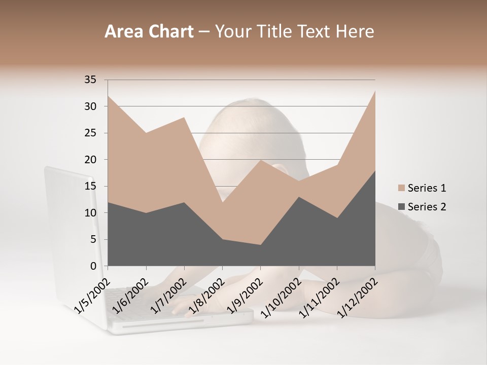 Curious Cute Boy PowerPoint Template