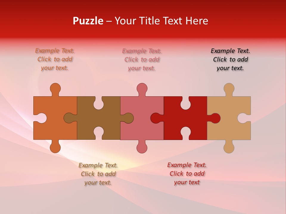 Love Sweetheart Illustration PowerPoint Template