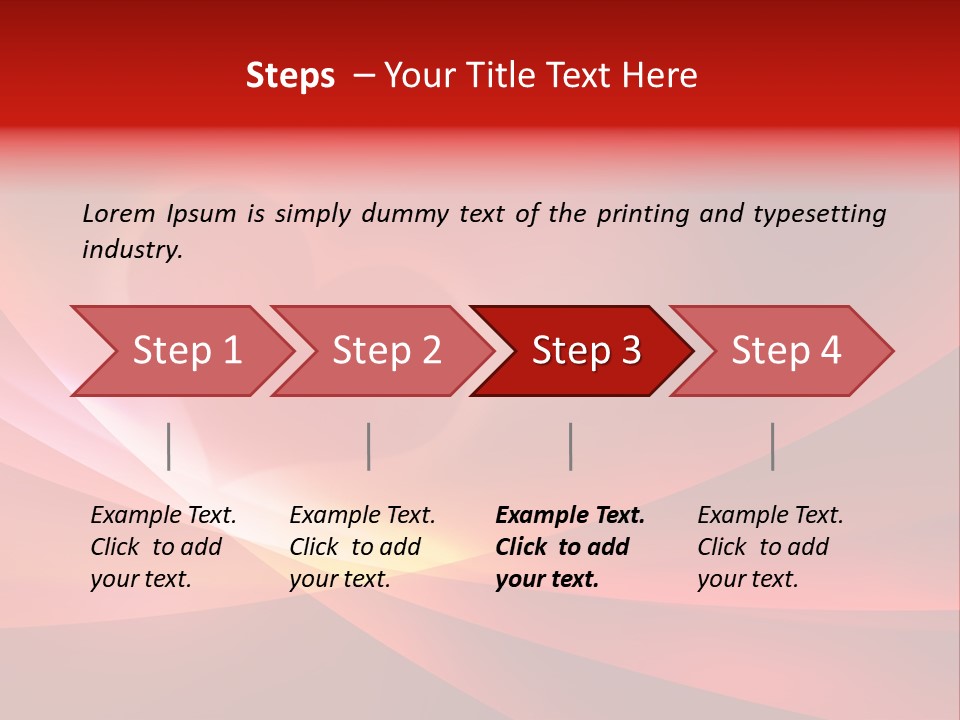 Love Sweetheart Illustration PowerPoint Template