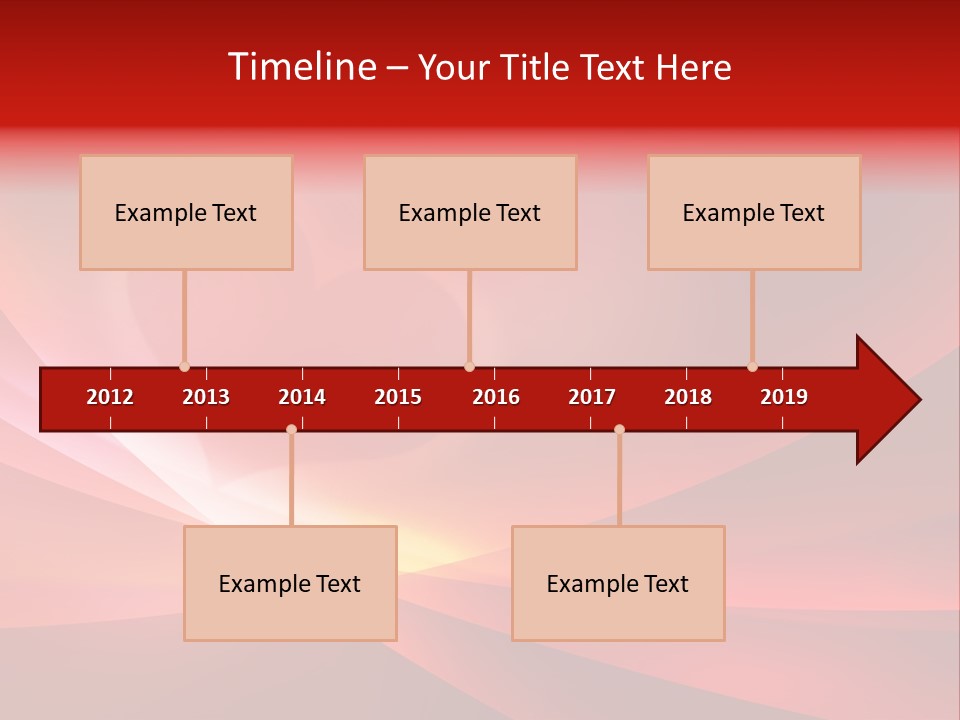 Love Sweetheart Illustration PowerPoint Template