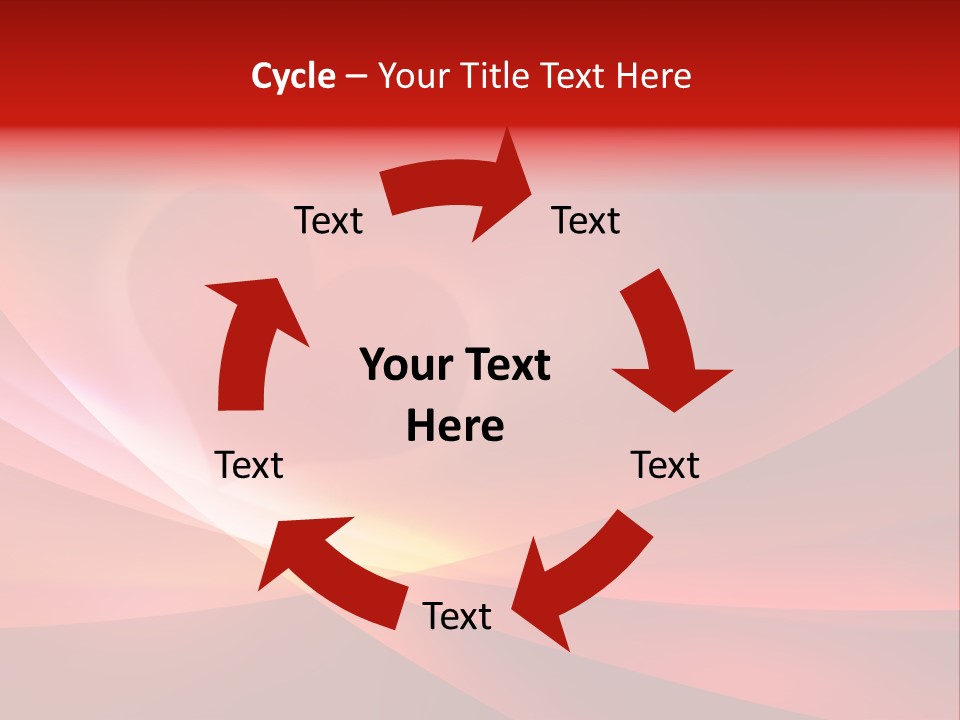 Love Sweetheart Illustration PowerPoint Template