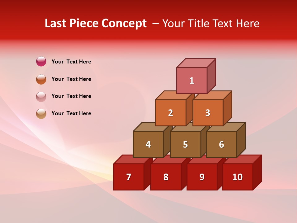 Love Sweetheart Illustration PowerPoint Template