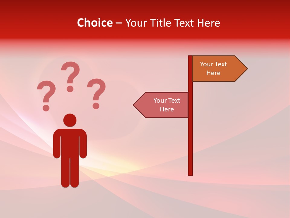 Love Sweetheart Illustration PowerPoint Template