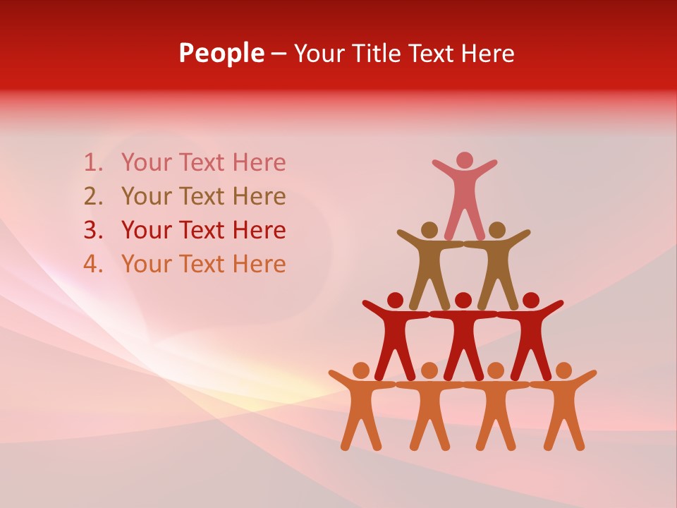 Love Sweetheart Illustration PowerPoint Template