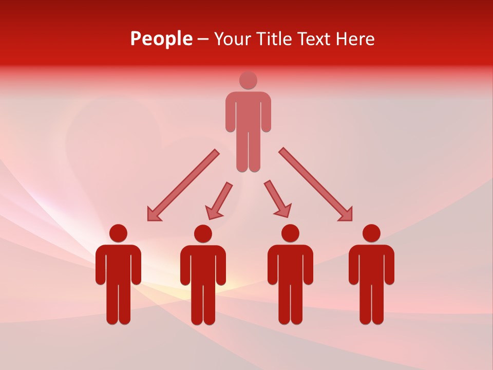 Love Sweetheart Illustration PowerPoint Template